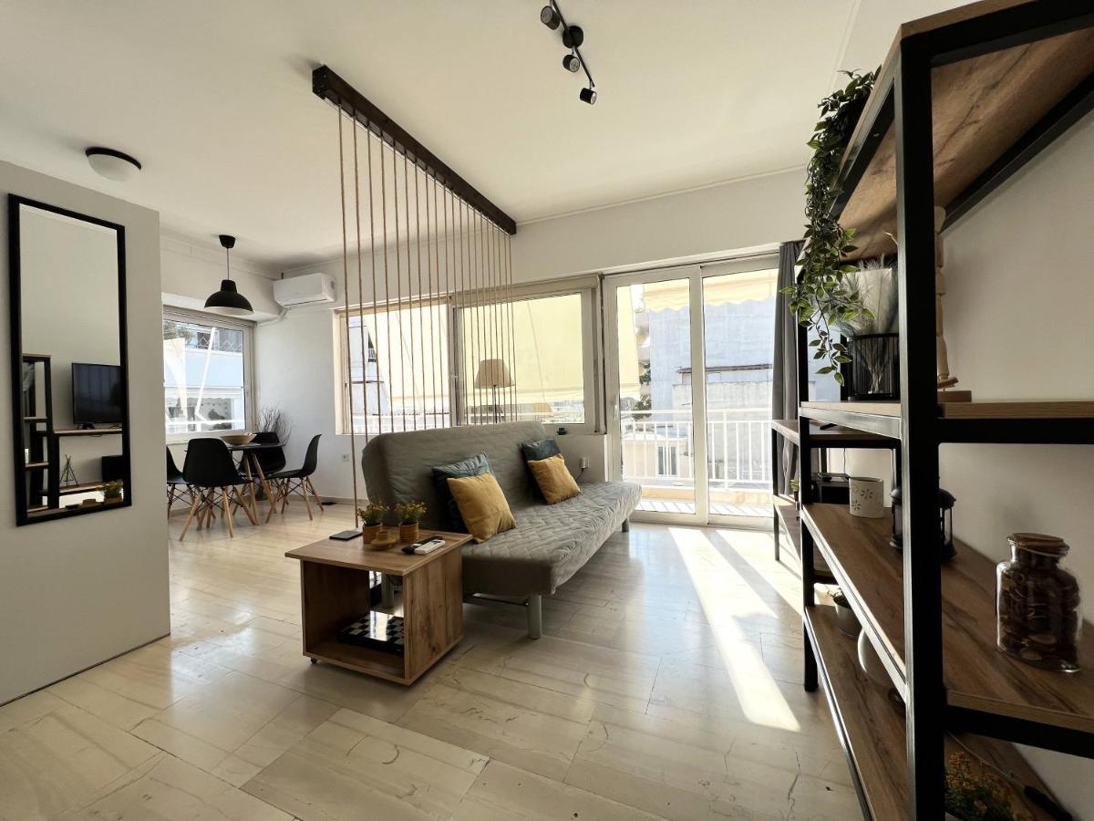 Zeus Bright & New Apartment - 25' Walk To The Acropolis Athene Buitenkant foto